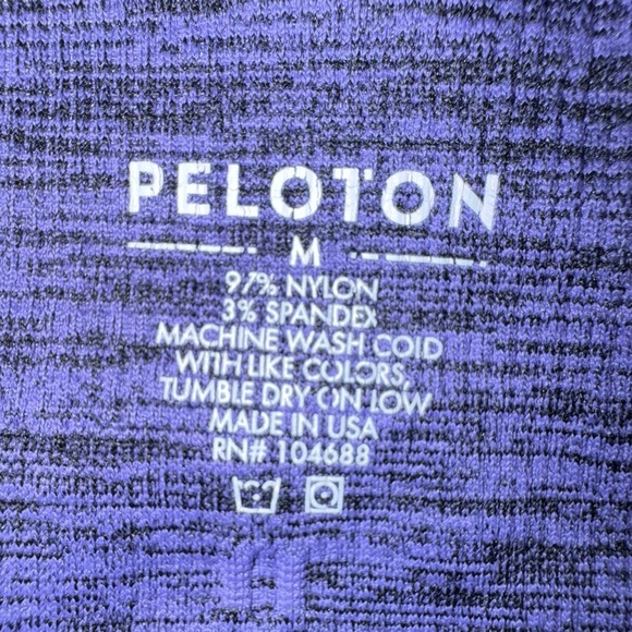 Peloton Women's Seamless High Rise Legging Purple size Medium. VGUC - Picture 10 of 14
